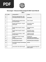 Rancangan Tahunan Kelab Fotografi Pdf