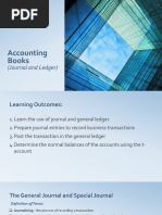 Accounting Books - Journals and Ledgers