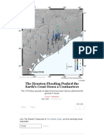 Hurricane Harvey Pushed The Earths Crust Down by 2 Centimeters - The Atlantic
