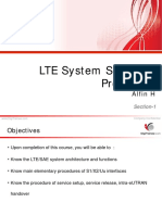 LTE Signaling Procedures