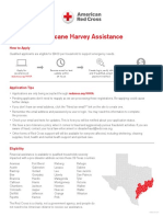 Hurricane Harvey Financial Assist Infographic