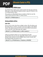 Ultimate Guide To JPQL PDF