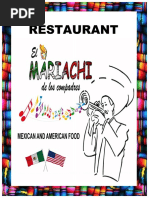 El Mariachi de Los Compadres Menu