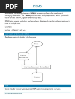 DBMS