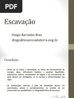 Aula 10 - Escavação