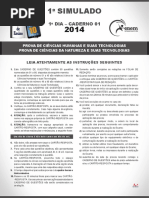 1o Dia Simulado Enem 2014 - Smile Vol 1
