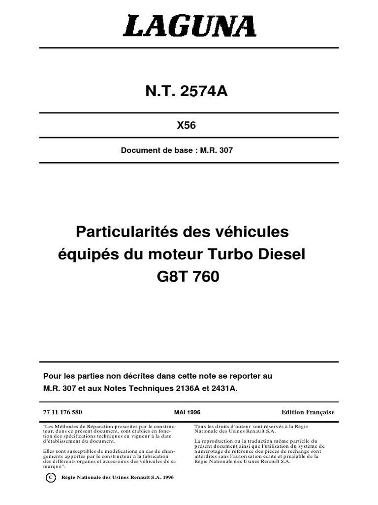 2574a (1) NT Partic G8T760 PDF | PDF | Turbocompresseur ...