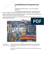 Motherboard Components Functions Guide