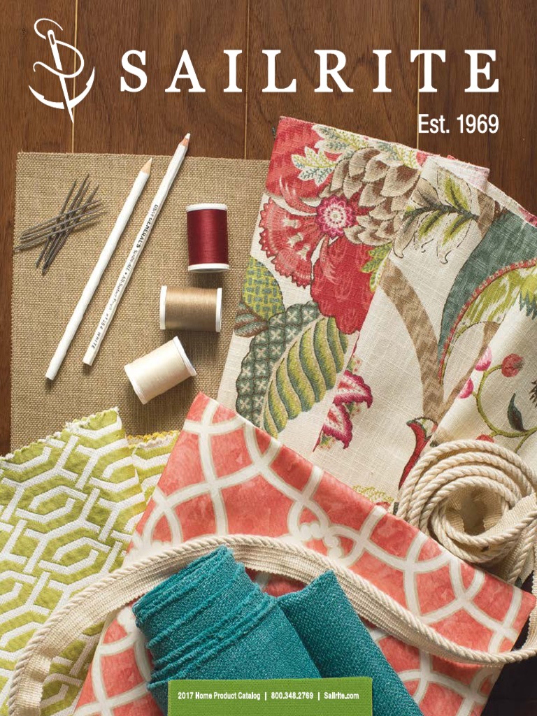 2017 Sailrite Home Catalog PDF Sewing Sewing Machine