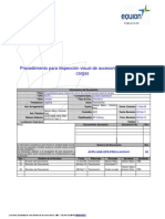 Procedimiento para Inspeccion Visual de Accesorios para Izaje de Cargas ACPU AGE OPS PRO 5 4 010 01 Rev 3 PDF