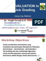 Job Evaluation Using Hay Method - Additional Class
