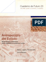 Antropología del estado. dominación y prácticas contestatarias en América Latina.