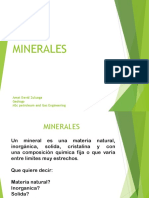 Introducción A Los Minerales