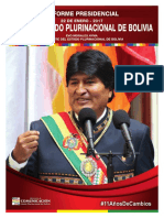 Informe Presidencial Bolivia 2017