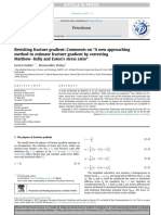 Revising Fracture Gradients