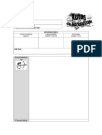 Rutas de Aprendizaje (Formatos)