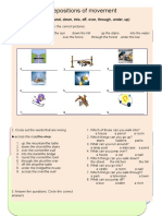 Prepositions of Movement