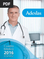 Cuadro Medico Adeslas GRANADA