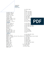 Lista de Exercícios - Equações Trigonometricas