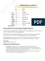 Particle Definition and Examples in English Grammar
