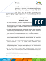 Reglamento Para El Servicio Medico Municipal