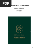 Passaporte Estrada Real Caminho Novo