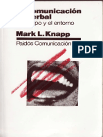 La Comunicación No Verbal - Mark Knapp