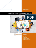 Creativo Project Management Document