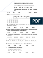 Concurso de Matemática N