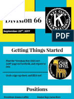 Key Club Meeting 9-20-17