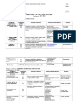 Planificare Ed. Antreprenoriala Unitati de Invatare Clasa A X-A