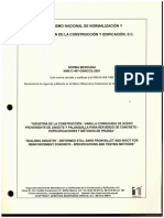 NMX-C-047-OnNCCE-2001 Varilla de Acero Especificaciones y Metodos PDF