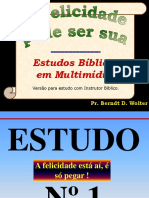 Estudo Bíblico #1 - Felicidade