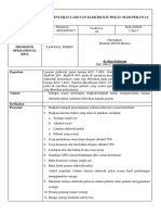 Format Sop Pengenceran Larutan Elektrolit