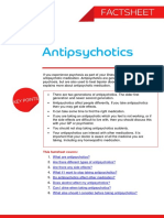 Antipsychotics - Factsheet