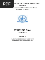 Strategic Plan 2010-2012: Thanthai Roever Institute of Polytechnic College