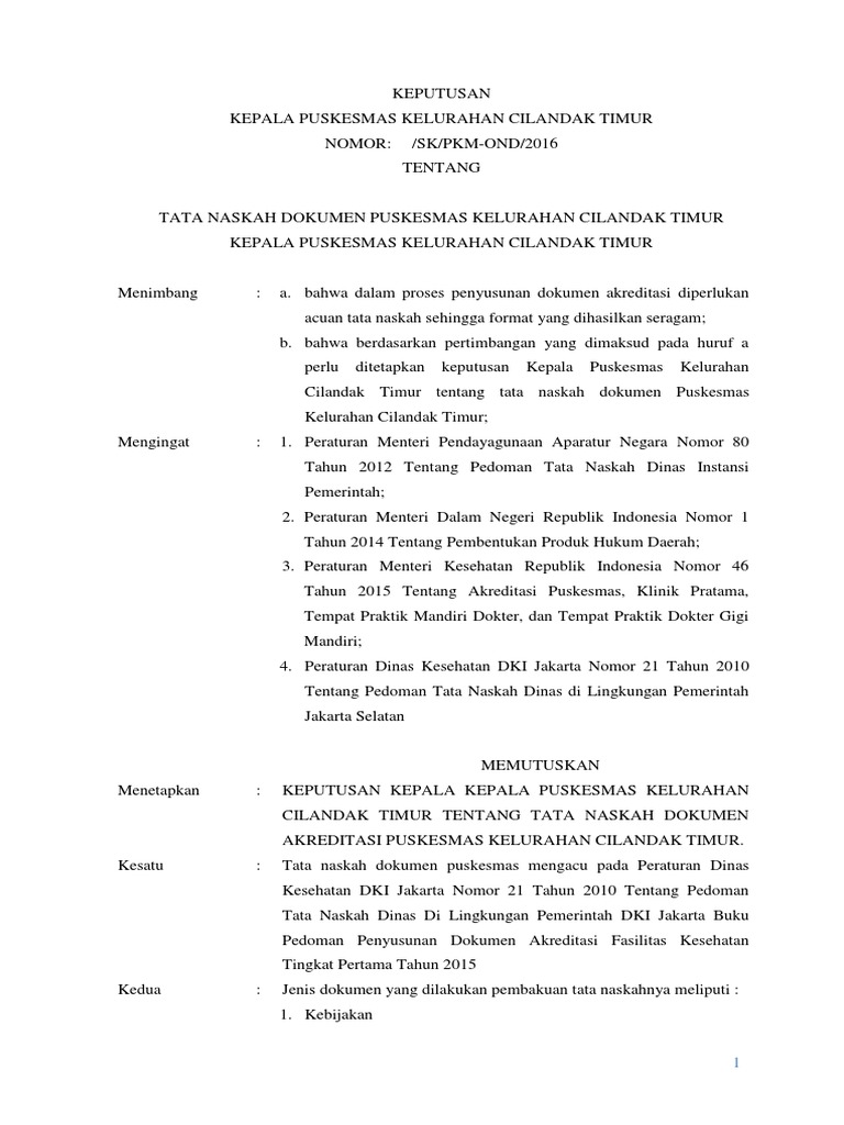 Pedoman Tata Naskah