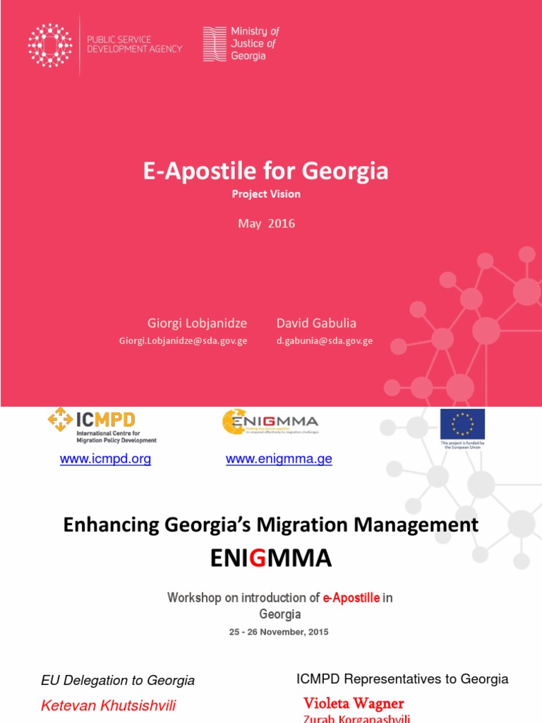 EApostile VisionEnIGMA V 0.3 PDF Identity Document