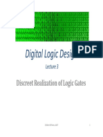 Digital Logic Design: Discreet Realization of Logic Gates