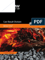Cast Basalt Division: Steels LTD