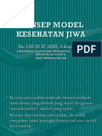 Konsep Model Kesehatan Jiwa