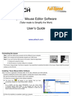 Oscar Mouse Editor Software User's Guide