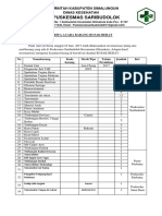 Berita Acara Barang Rusak