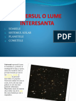 Universul - o Lume Interesanta