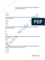 Mu Sigma Placement Paper 1