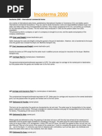 New Incoterms 2000