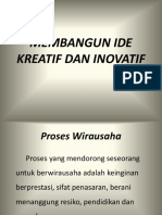 Membangun Ide Kreatif Dan Inovatif