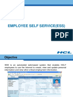 Employee Self Service (Ess)