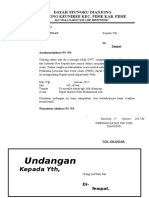 Surat Undangan Ortu Dayah TGK Chik Dianjong Sigli