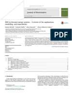 EHD in Thermal Energy Systems A Review of The Applications Modelling and Experiments 2017 Journal of Electrostatics